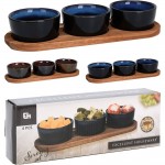 سێتی پێشکەشکردنی 4 پارچە بە 2 ڕەنگ