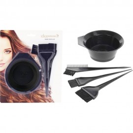 کیتی بۆیەی قژ 4 پارچە - ڕەش