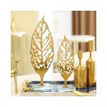 دیکۆراتی شێوە گەڵا 90*60*320 سم - زێڕین