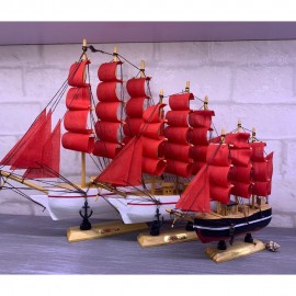 دیکۆری کەشتی دار 20 سم - سوور