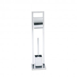 سێتی هەڵگری کاغەزی تەوالێت و فڵچەی مۆدێرن لە ستانلێس ستیل