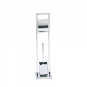 سێتی هەڵگری کاغەزی تەوالێت و فڵچەی مۆدێرن لە ستانلێس ستیل