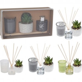 سێتی دیاری بۆنخۆشکەر 3 ڕەنگی جۆراوجۆر - CC5752710