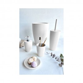 سێتی گەرماو 5 دانە جۆری پیوڕ؛ سپی - M-SAS14-01