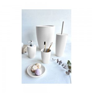 سێتی گەرماو 5 دانە جۆری پیوڕ؛ سپی - M-SAS14-01