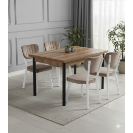 مێز جۆری سمارت 100*70+10 سم؛ سپی 