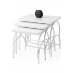 مێزی قاوە جۆری مۆستار - سپی