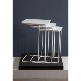 مێزی قاوە - سپی