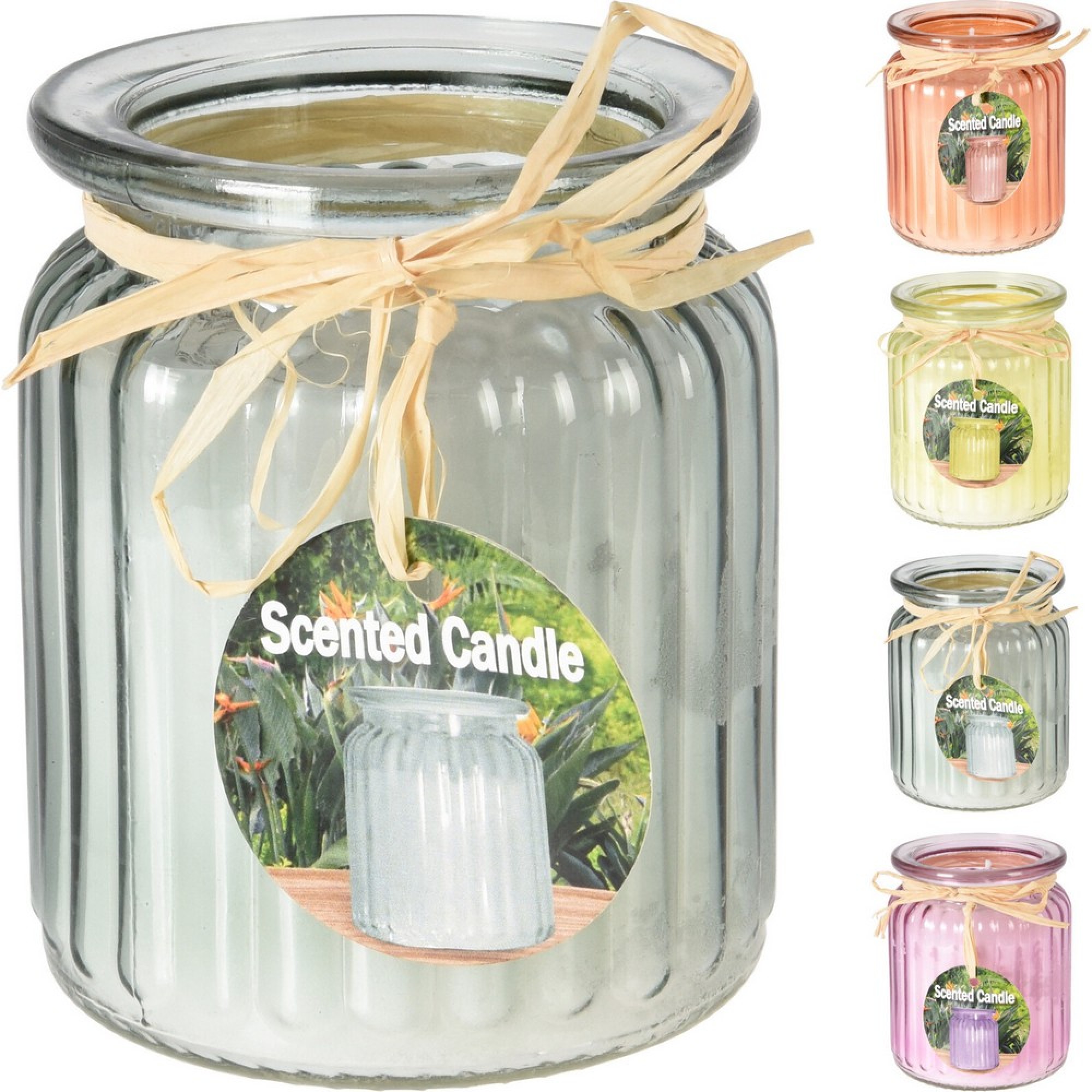 مۆمی بۆندار لە شووشە 4 جۆراوجۆر - HC7900060