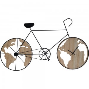 کاتژمێر پاسکیل کانزایی - ڕەش - HZ1240480