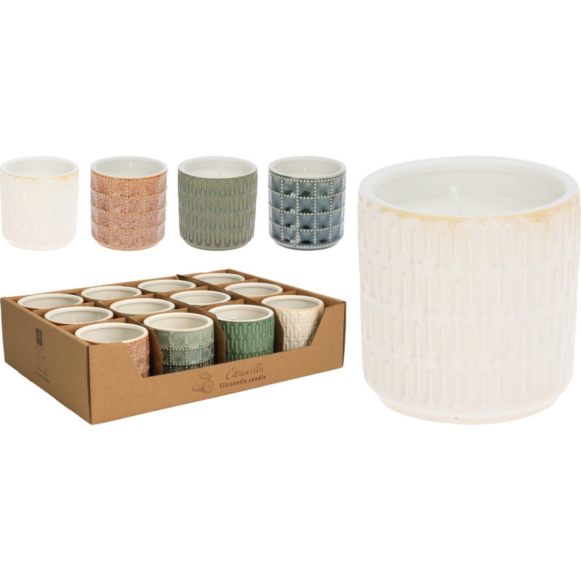 مۆم سیترۆنێلا ٤ ڕەنگی جۆراوجۆر - 422000080