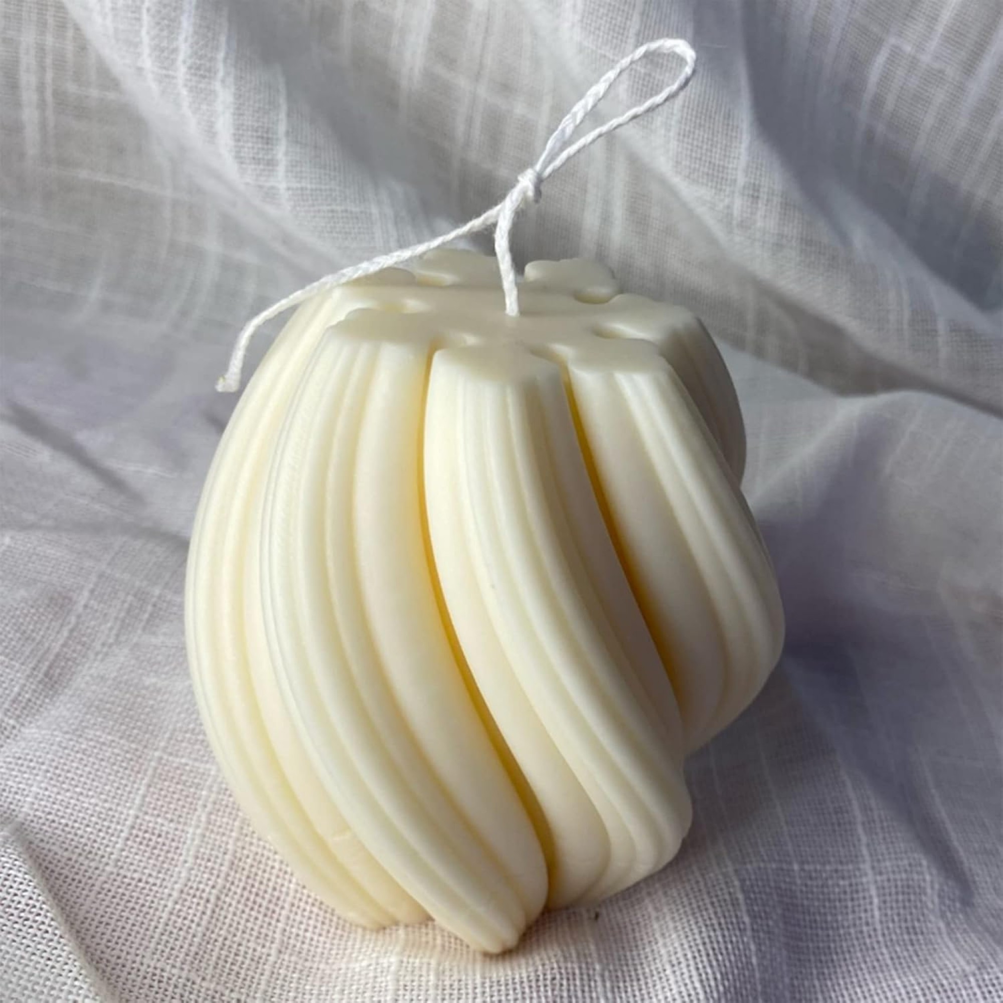 مۆم 10*11 سم - سپی - H-0657