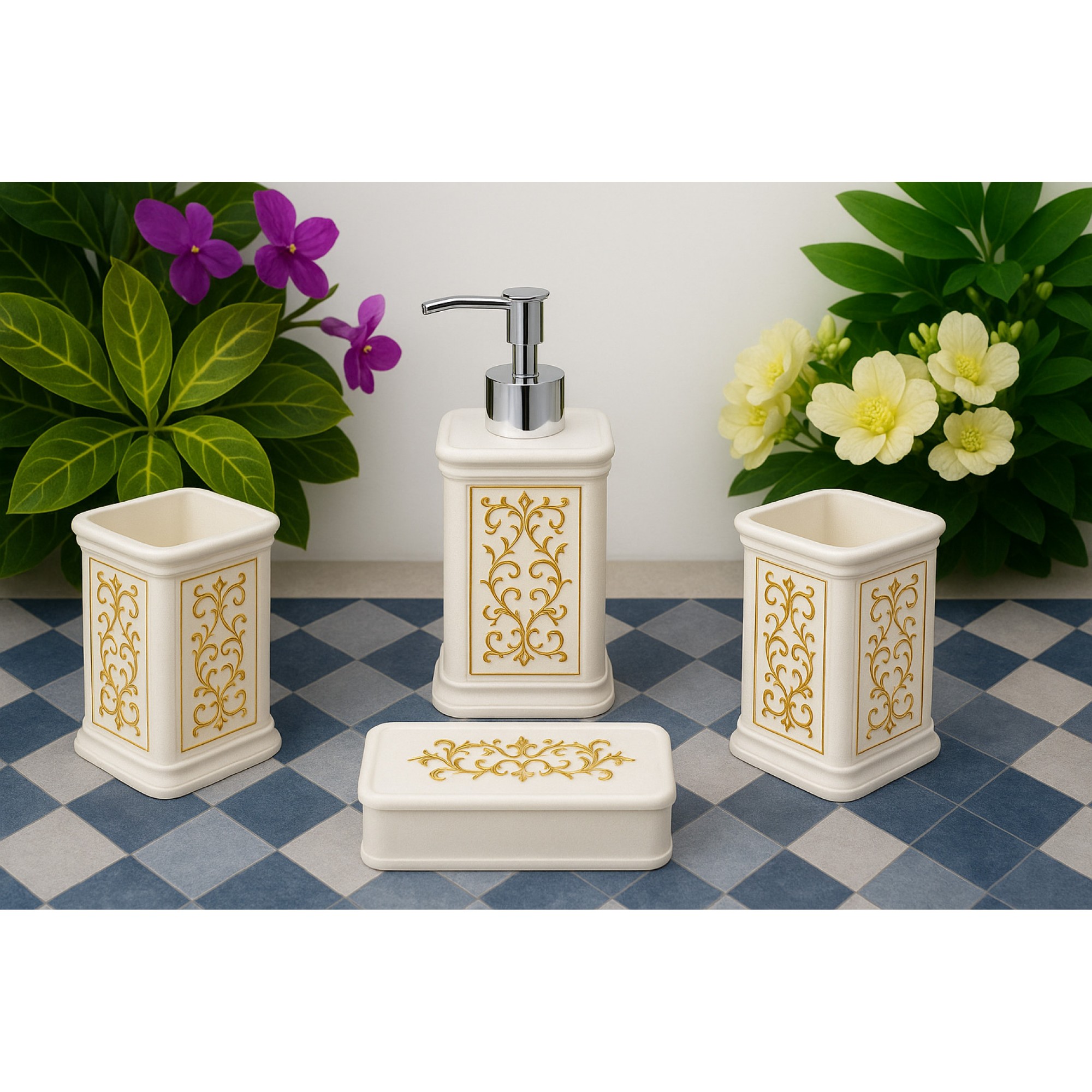 سێتی ئیکسسواراتی گەرماو - سپی - SMT-019