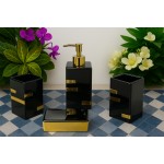 سێتی ئیکسسواراتی گەرماو - ڕەش و زێڕین - SMT-211