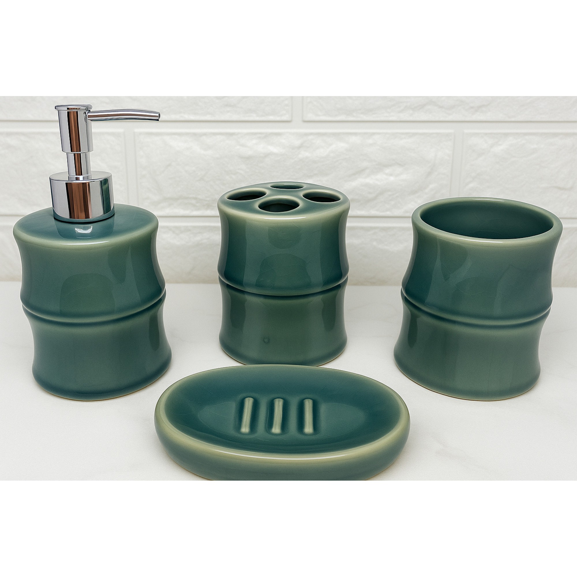 سێتی ئیکسسواراتی گەرماو - سەوزی تۆخ - SMT-215