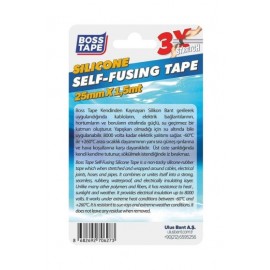 شریتی سیلیکۆنی خۆ-لکێنەر 25 ملم*1.5 م; شەفاف