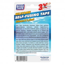 شریتی سیلیکۆنی خۆ-لکێنەر 25 ملم*1.5 م; سپی