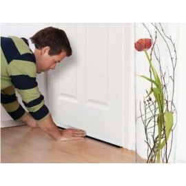 فڵچەی خۆ-لکێنەری ژێر دەرگا 1 م; سپی