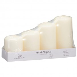 سێتی مۆم ٤ دانەیی ; سپی - TL3100040