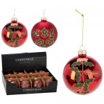 تۆپی کرێسمەس 8 سم؛ سوور - ABR221010