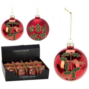 تۆپی کرێسمەس 8 سم؛ سوور - ABR221010