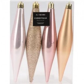 سێتی دیاری دیکۆری کرێسمەس 4 دانە - AVS101230