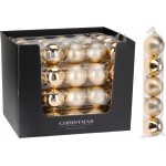 سێتی تۆپی کرێسمەس 5*80 ملم؛ زێرین - CAR101500