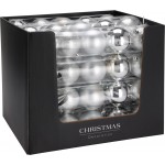 سێتی تۆپی کرێسمەس 5*80 ملم؛ زیوی - CAR101510