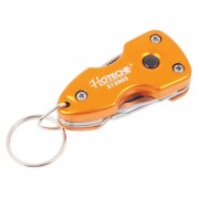 چەقۆی فرە مەبەستی ناو گیرفان بە گلۆپی لید 4 لە 1