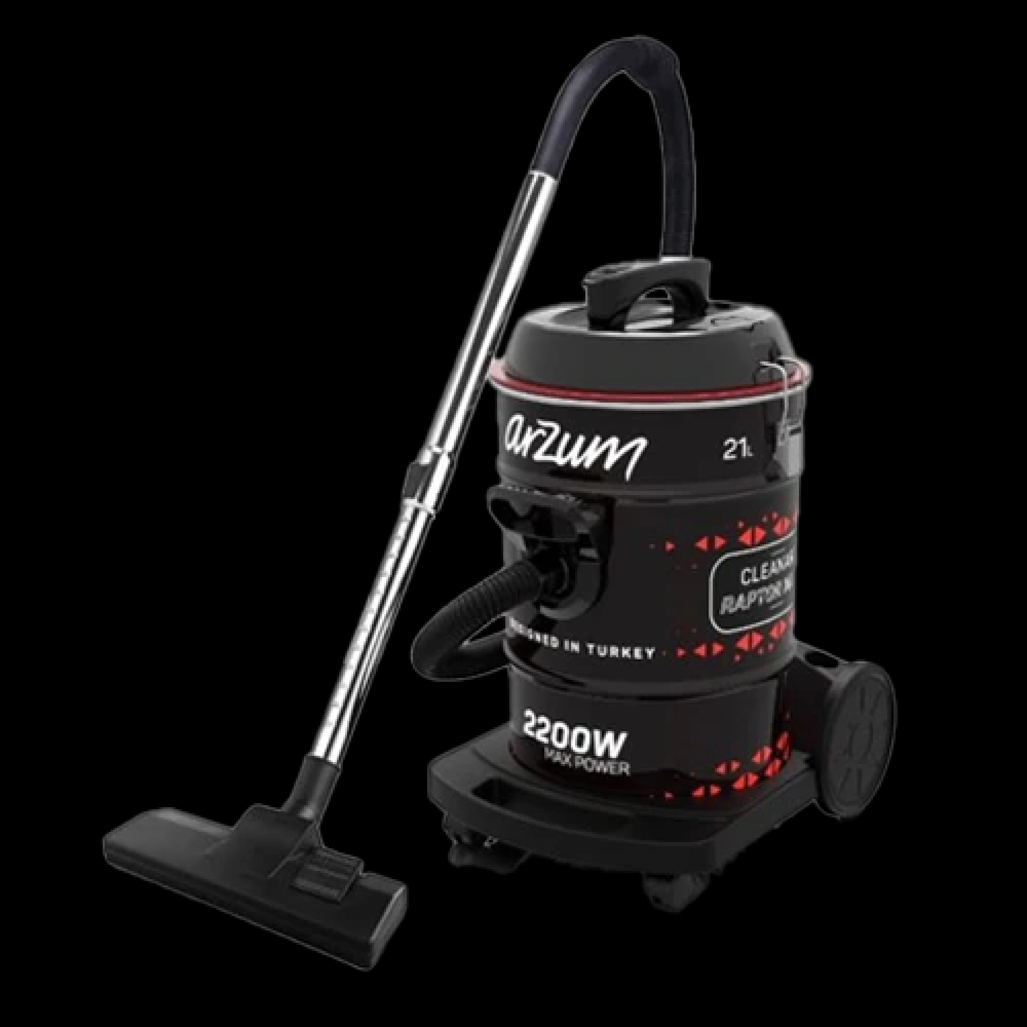 گسکی کارەبایی قەبارە 21 لیتر 2200 وات ; ڕەش - AR4107