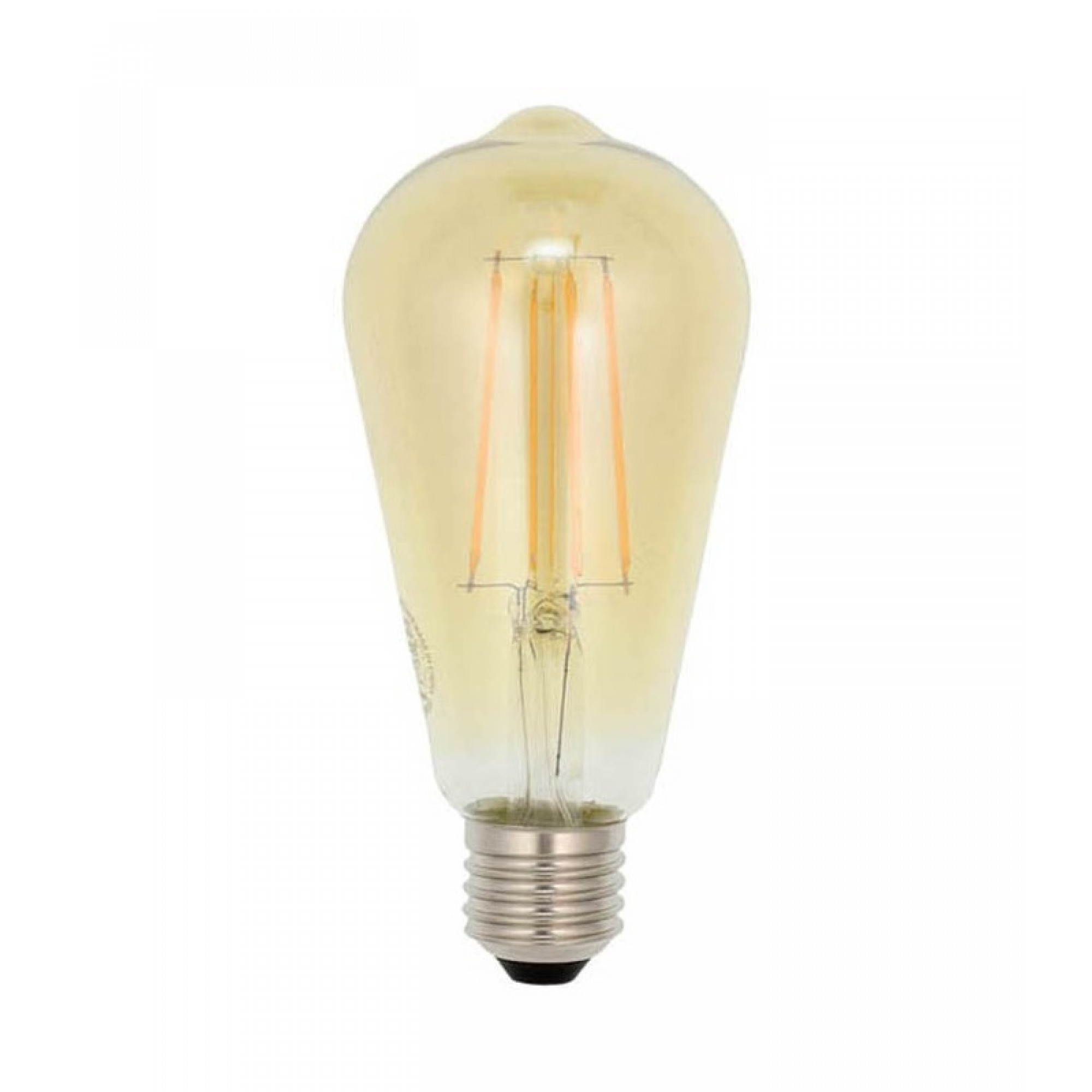 گلۆپی لێدی ڕووستی ST64 E27 هەشت وات ; ڕەنگی زەردی تێر (2500K) - 1513531