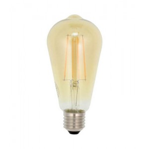 گلۆپی لێدی ڕووستی ST64 E27 هەشت وات ; ڕەنگی زەردی تێر (2500K) - 1513531