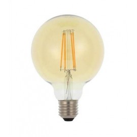 گلۆپی لێدی گڵۆپی ڕووستی G125 E27 هەشت وات ; ڕەنگی زەردی تێر (2500K) - 1513551
