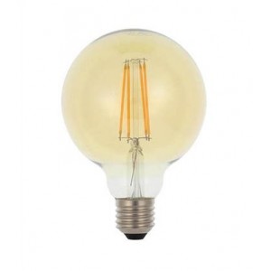 گلۆپی لێدی گڵۆپی ڕووستی G125 E27 هەشت وات ; ڕەنگی زەردی تێر (2500K) - 1513551