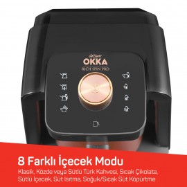 ئامێری قاوەی تورکی مینیۆ پرۆ ; برۆنزی - OK0020C