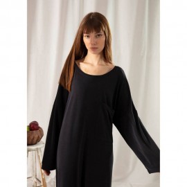 پێنێلۆپ  درێسی جل و بەرگی ژێرەوەی ئاجور ڕەنگی ڕەش L-XL