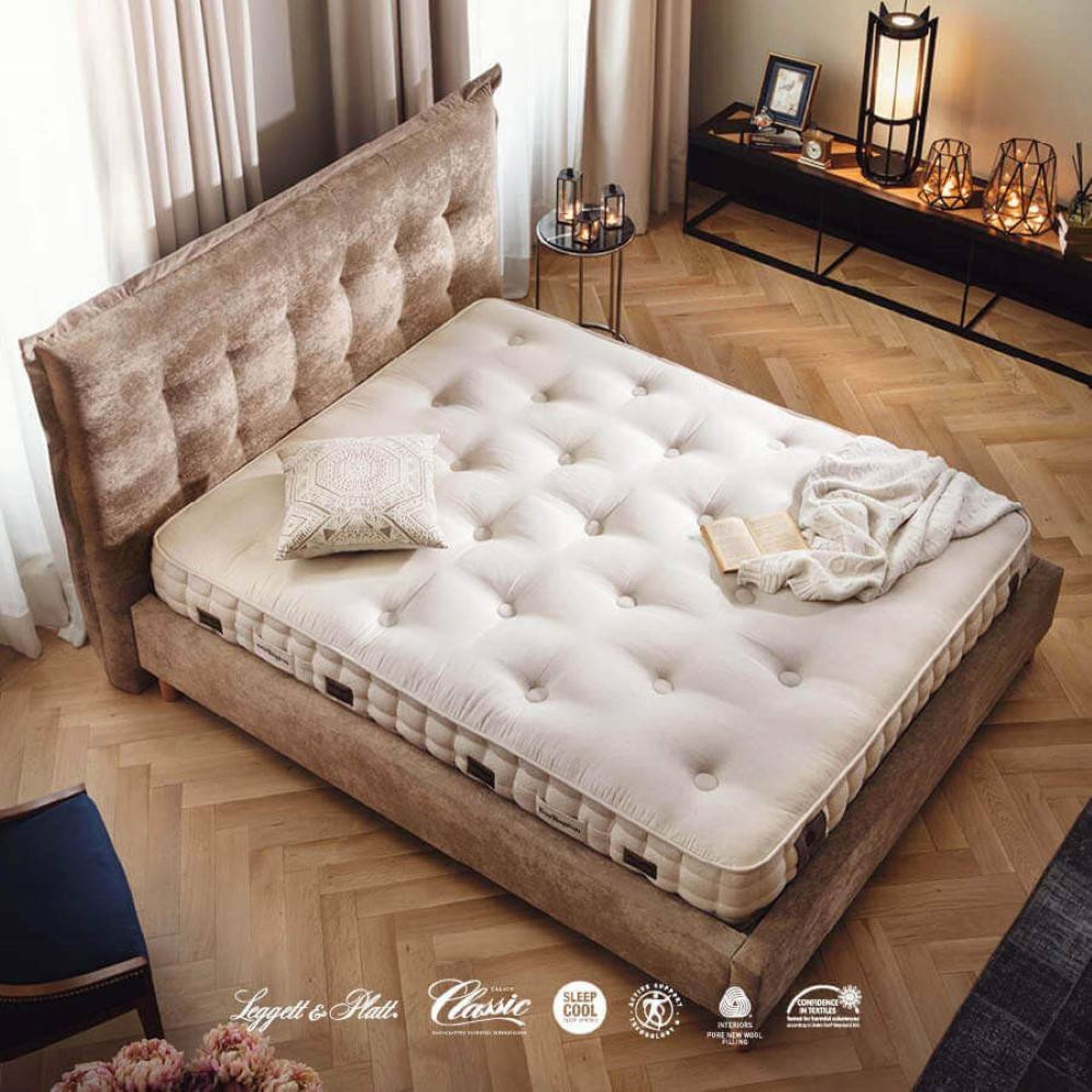 پێنێلۆپ  دۆشەکی بە دەست دروستکراوی بێرلینگتۆن 180*200  سم