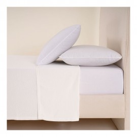 چەرچەفەی جێگای نوستن جۆری سیلین 180 داو 180*200+35 سم - سپی