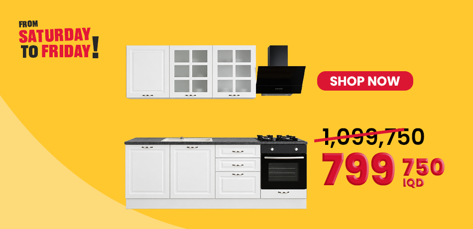 Bodrum Kitchen Cabinet 240 cm