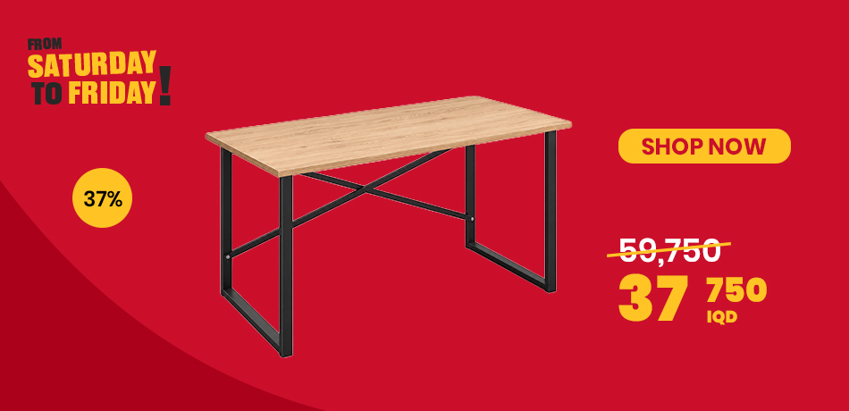 Study Desk 60x120cm ; Safir Oak