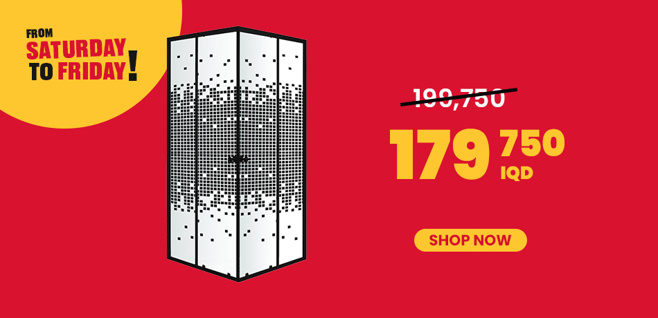 Pasific Tetris Shower Enclosure 90x90x185cm 4mm