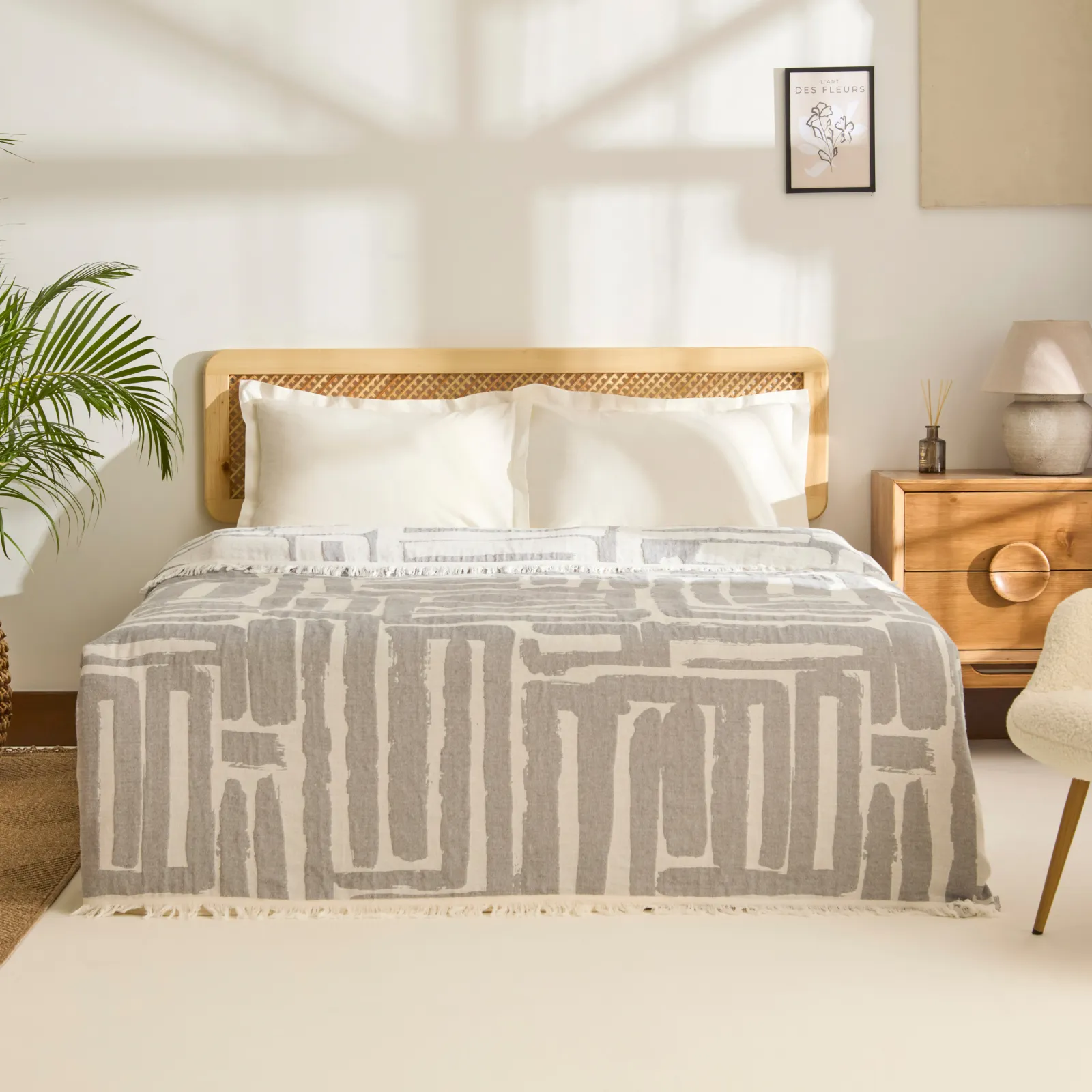 Benite Double Layer Muslin Pique 230X240Cm image 1