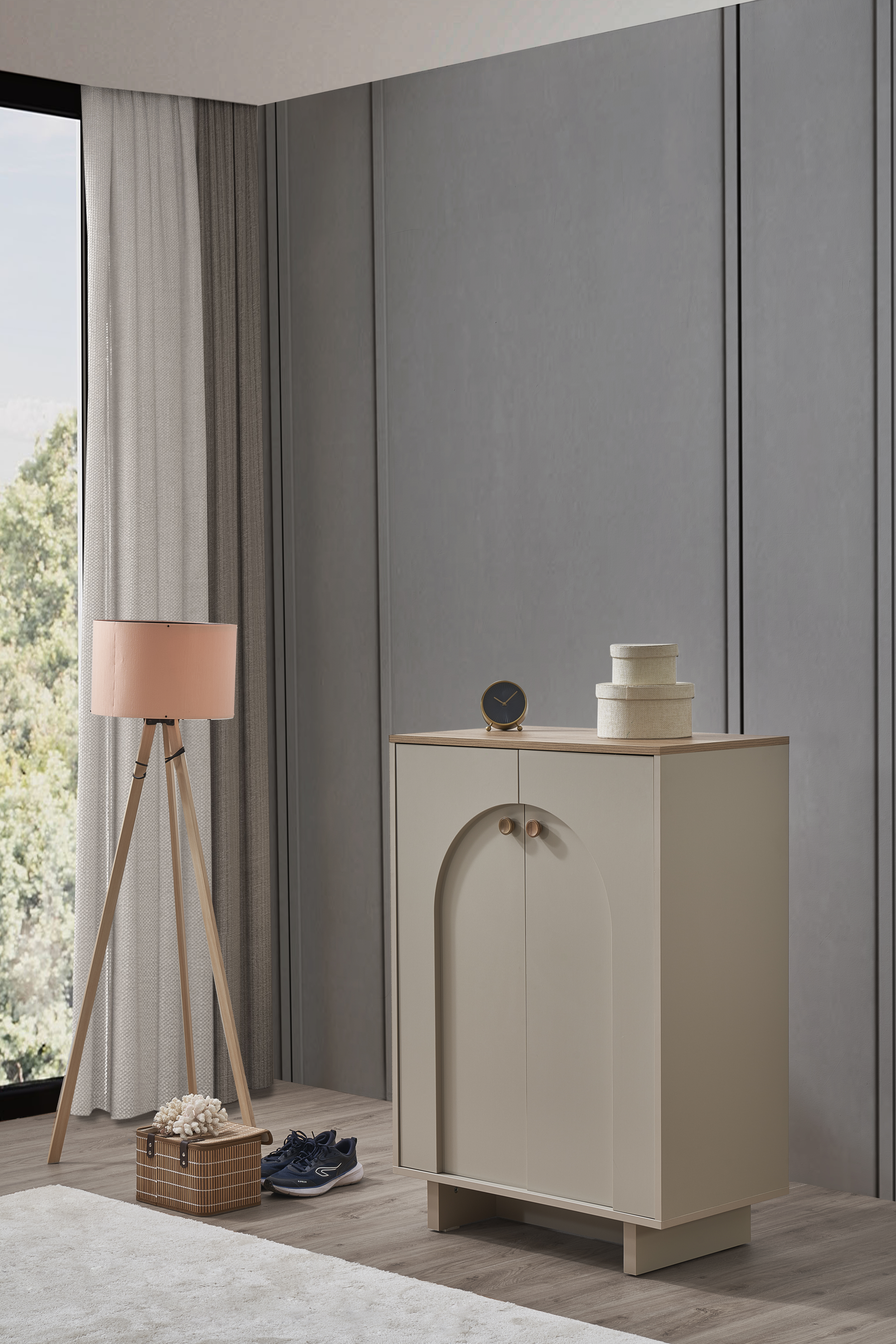 Alpino Rena Shoe Rack 115*81*45 Cm