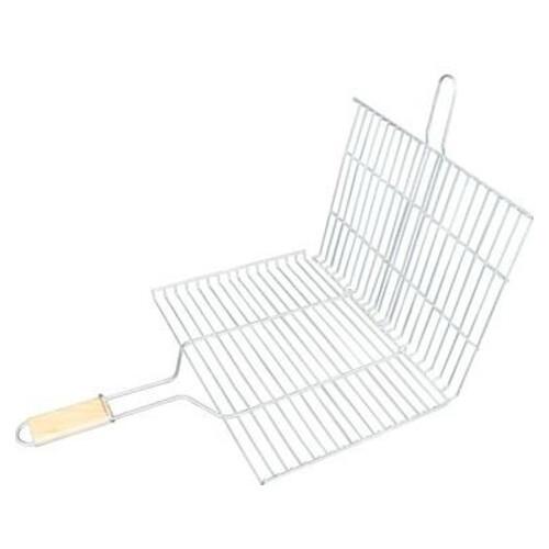 Mizan Wire Grill With Wooden Handle 28*48Cm