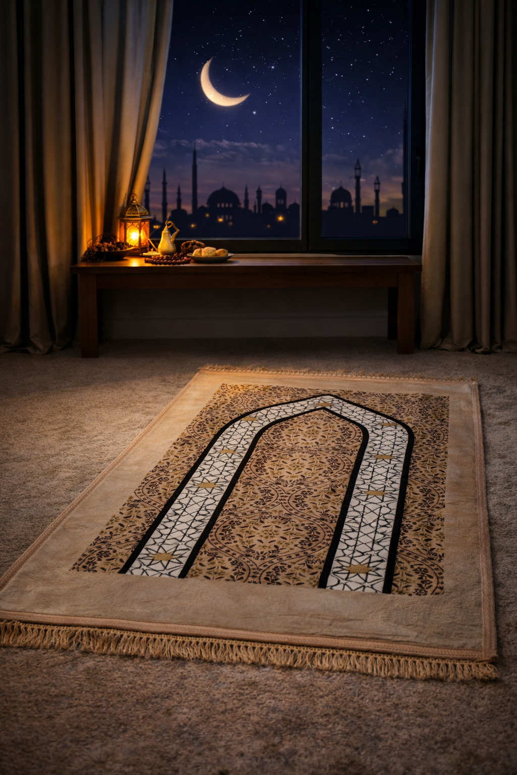 Genel Cotton Prayer Mat 80*120 cm - Assorted