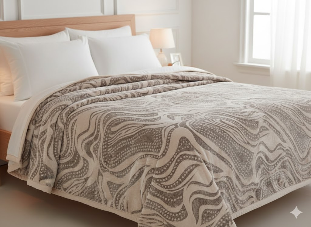 Asl Aloma Double Blanket - M 023