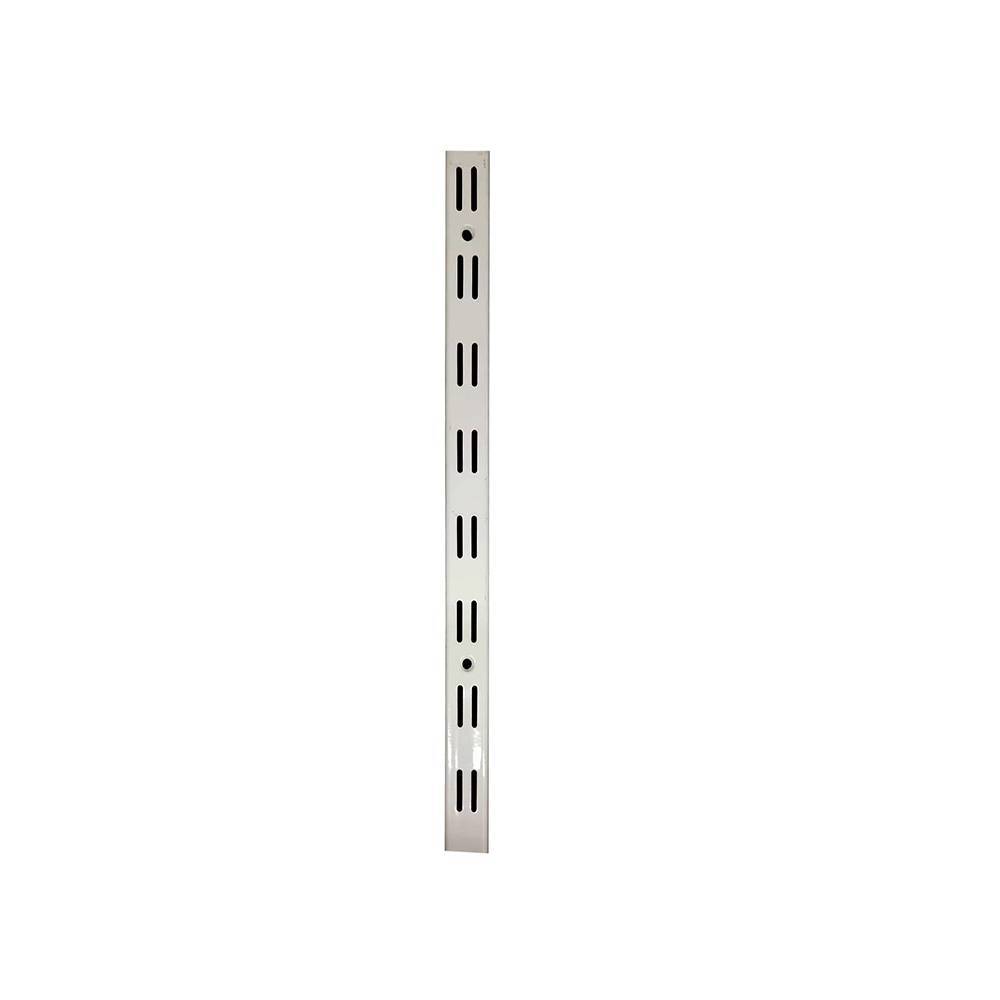 Decormet Double Hole Shelf Rail 500 Mm Grey