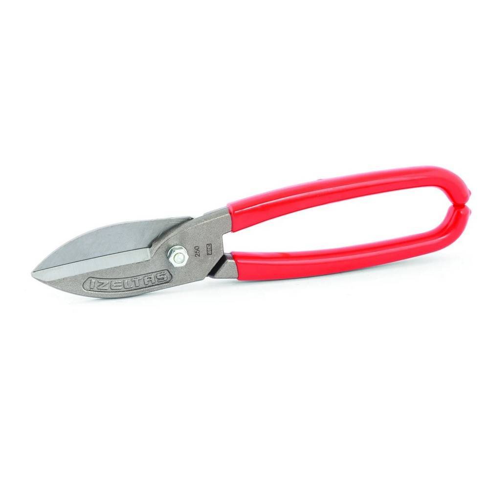 مقص تقطيع صحائف معدنية مغلفة بمادة بي في سي 250 ملم