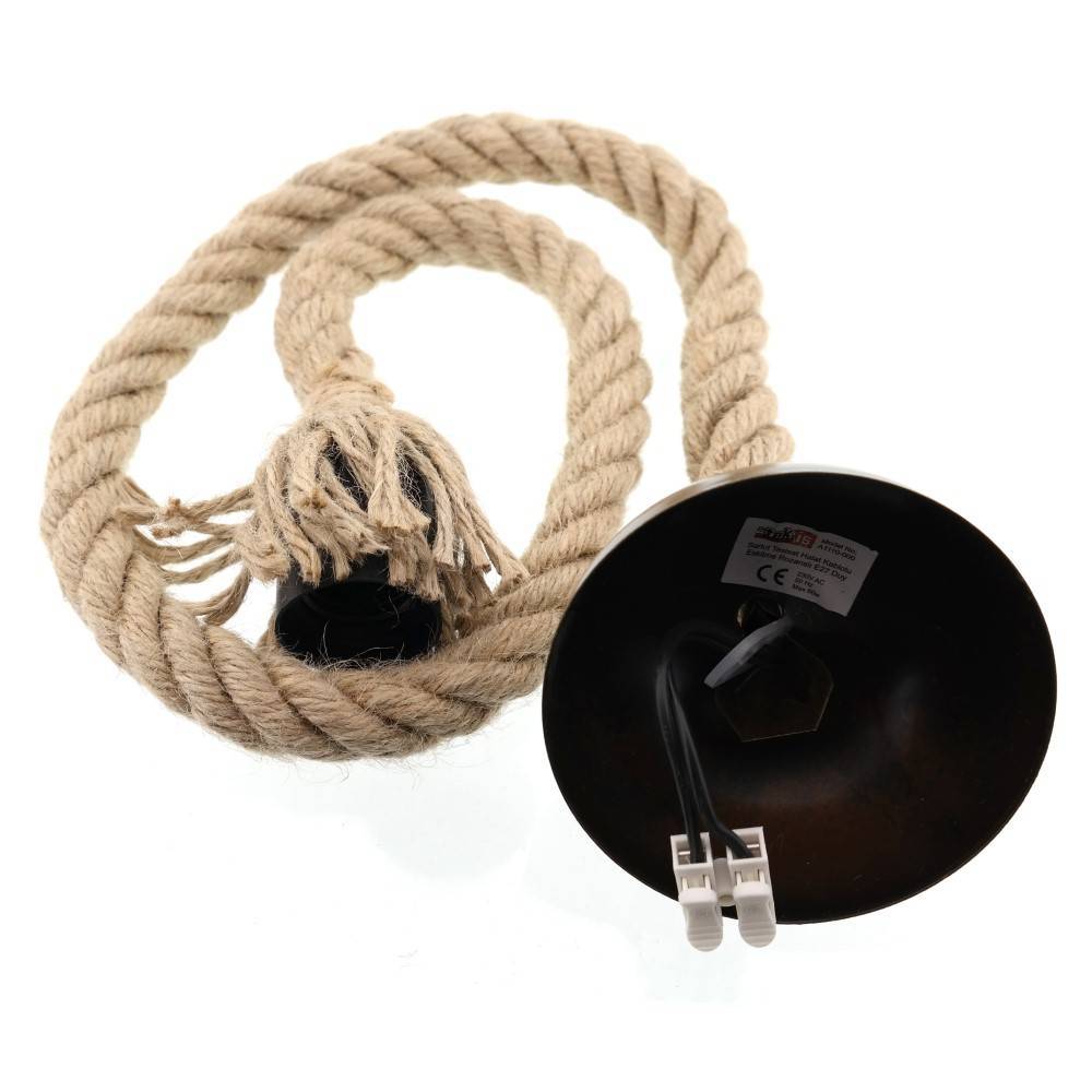 كابل تمديد مصباح قلادة لون أنتيك بغطاء إخفاء الكوابل