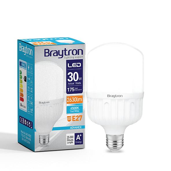 Standard LED Bulb E27 30W Cool White 6500K - BA13-03023